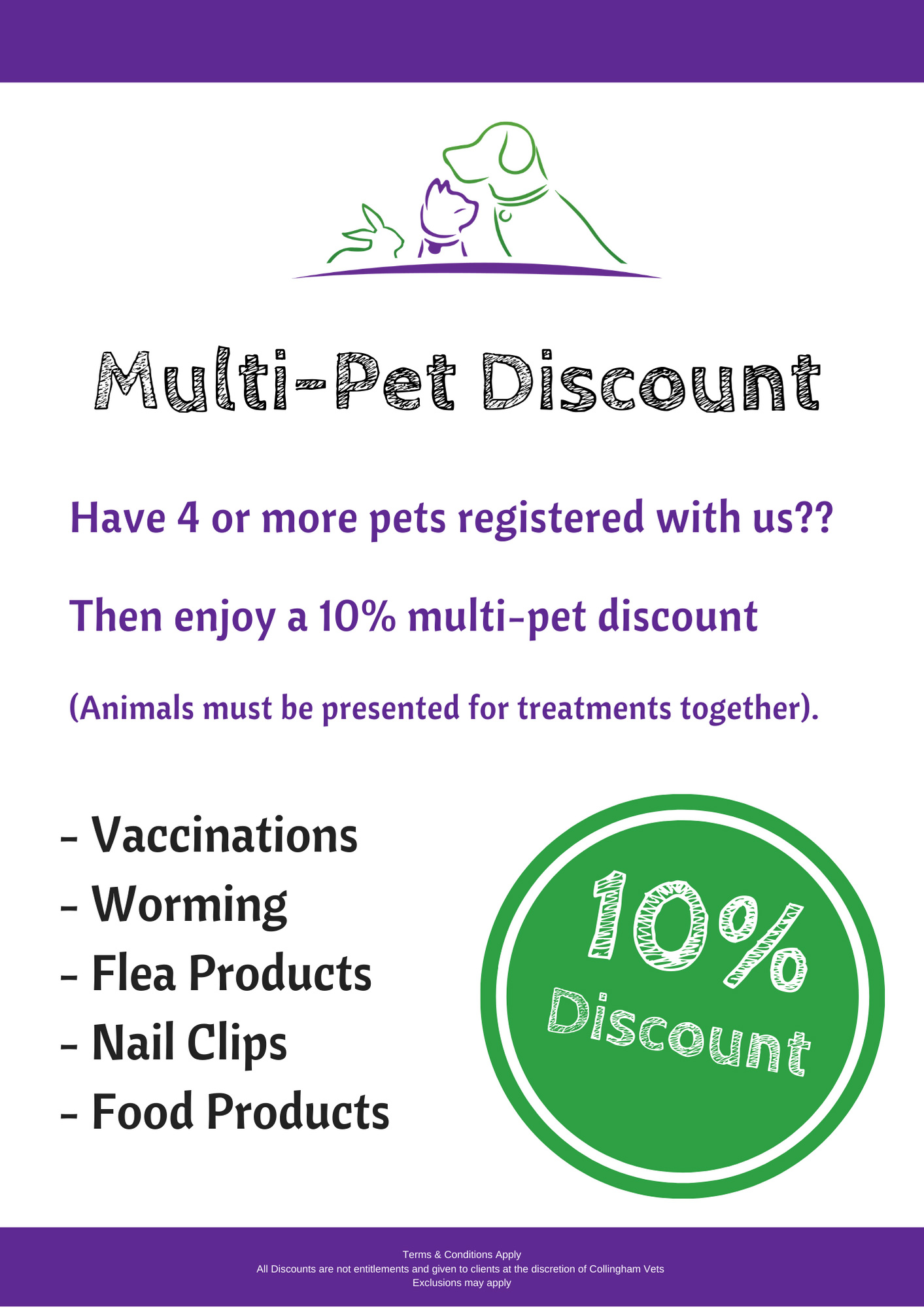 Multi-Pet Discount